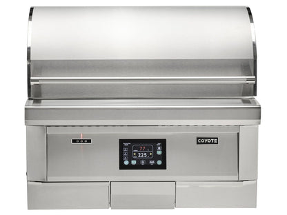 Coyote C2P36 36" Next-Gen Built-In Pellet Grill – Stainless Steel