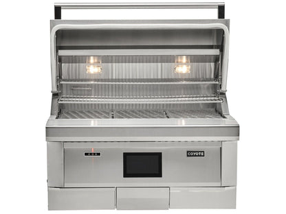 Coyote C2P36 36" Next-Gen Built-In Pellet Grill – Stainless Steel