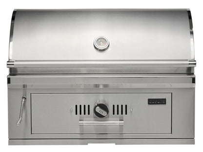 Coyote C3CH36 36" Built-In Charcoal Grill – Stainless Steel