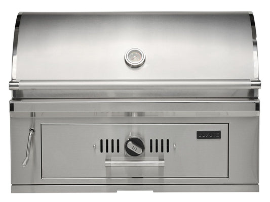 Coyote C3CH36 36" Built-In Charcoal Grill – Stainless Steel