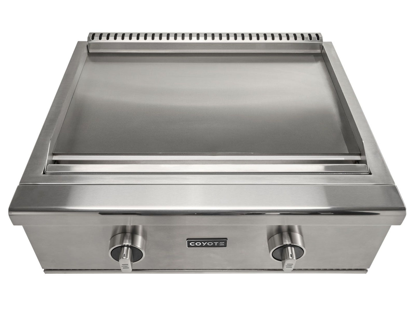 Coyote C3FTG30 30" Built-In Flat Top Grill – Stainless Steel