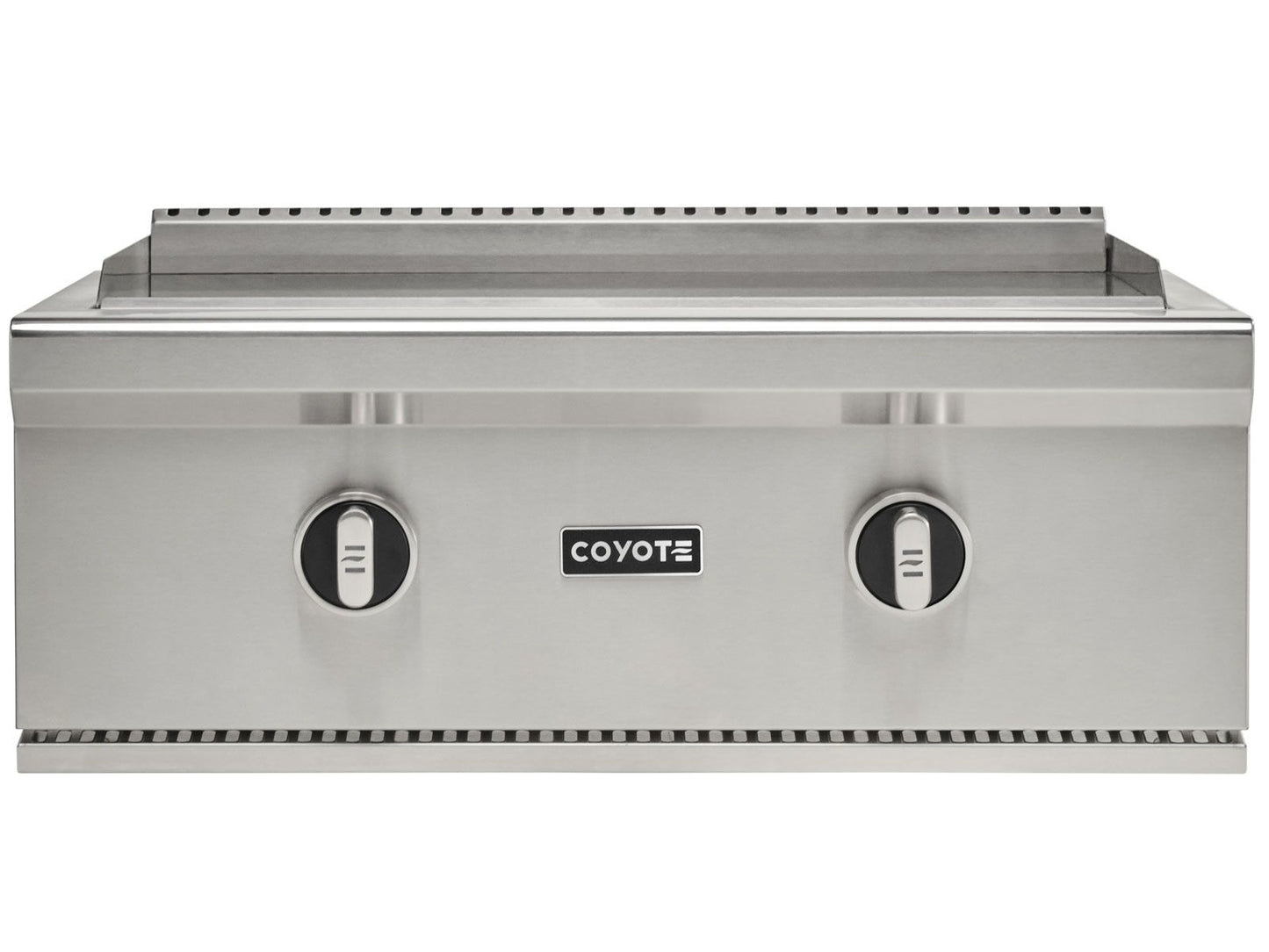 Coyote C3FTG30 30" Built-In Flat Top Grill – Stainless Steel
