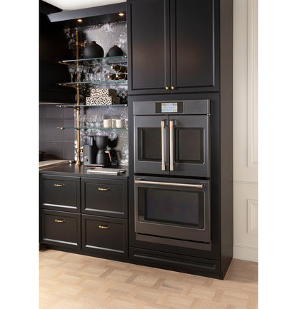 Cafe CTD90FP3ND1 30" Smart Built-In Convection French-Door Double Wall Oven – Matte Black