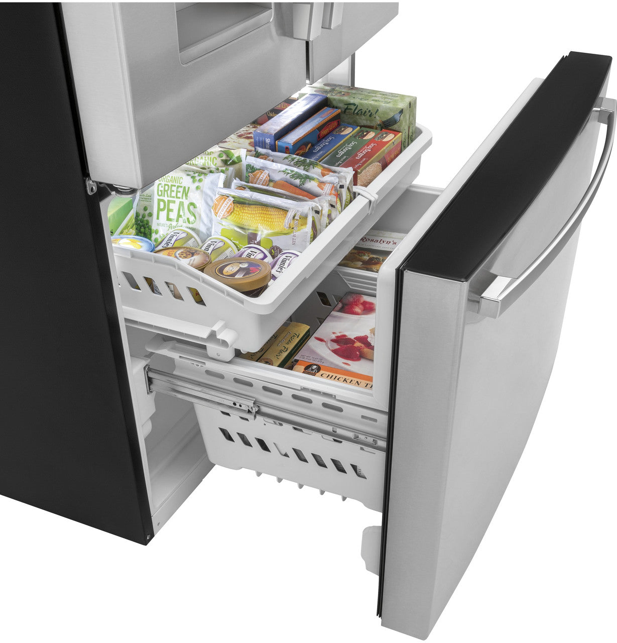 GE GYE18JYLFS 33" Counter-Depth French Door Refrigerator – Stainless Steel ENERGY STAR®