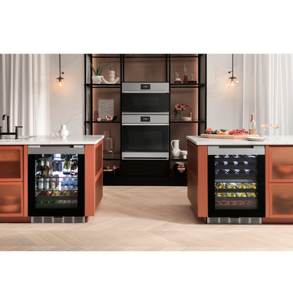 Café CCR06BM2PS5 24″ Built-In Smart Beverage Center in Platinum Glass