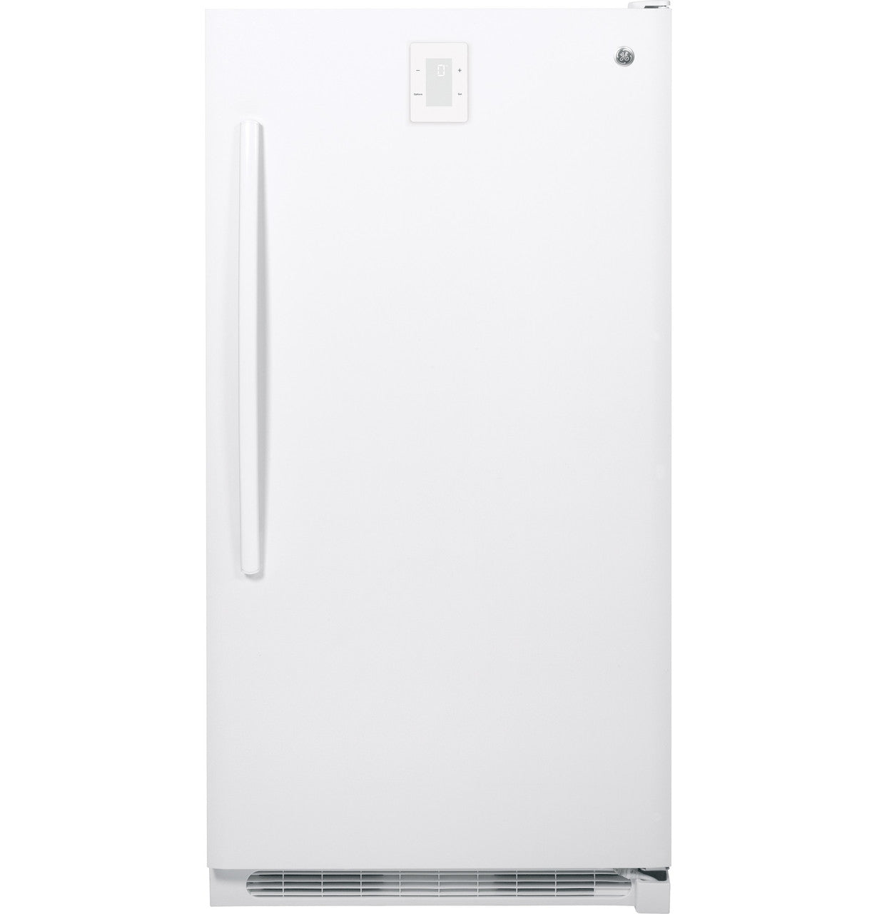 GE FUF17SMRWW 17.3 Cu. Ft. Frost-Free Upright Freezer, Garage Ready – White
