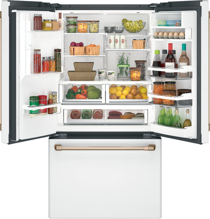 Café CFE28TP4MW2 27.7 Cu. Ft. Smart French-Door Refrigerator with Hands-Free AutoFill & Hot Water