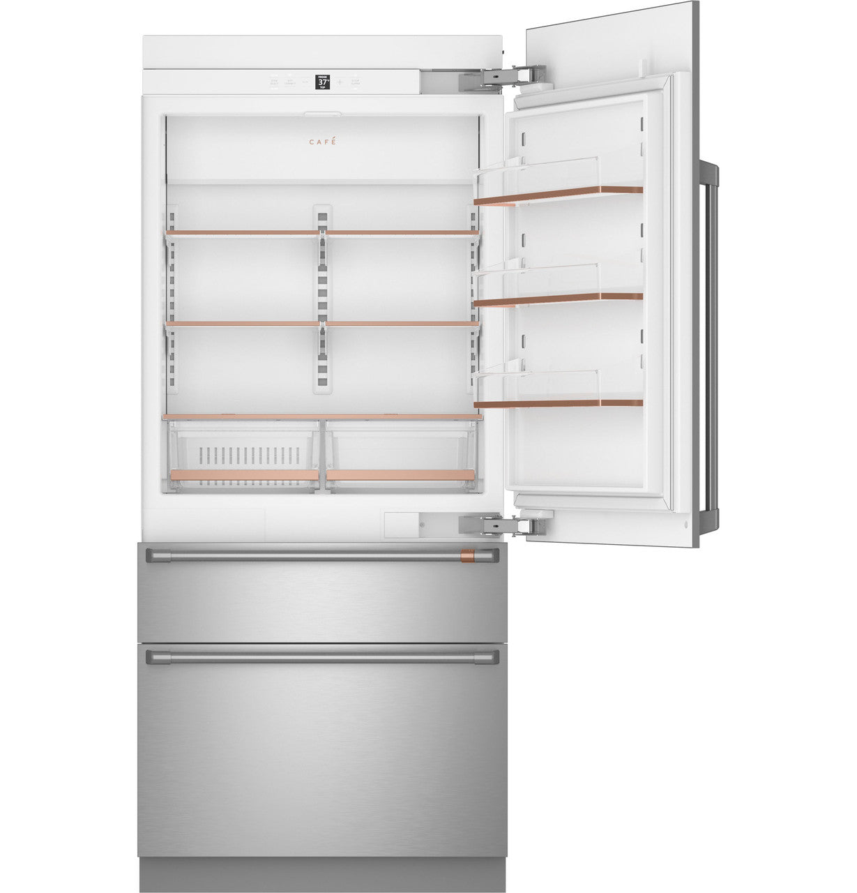 Café CIC36RP2VS1 36" Integrated Bottom-Freezer Refrigerator - Right Hinge