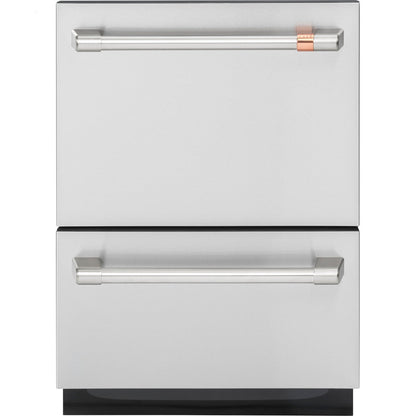 Cafe CDD420P2TS1 24" Double Drawer Dishwasher in Stainless Steel