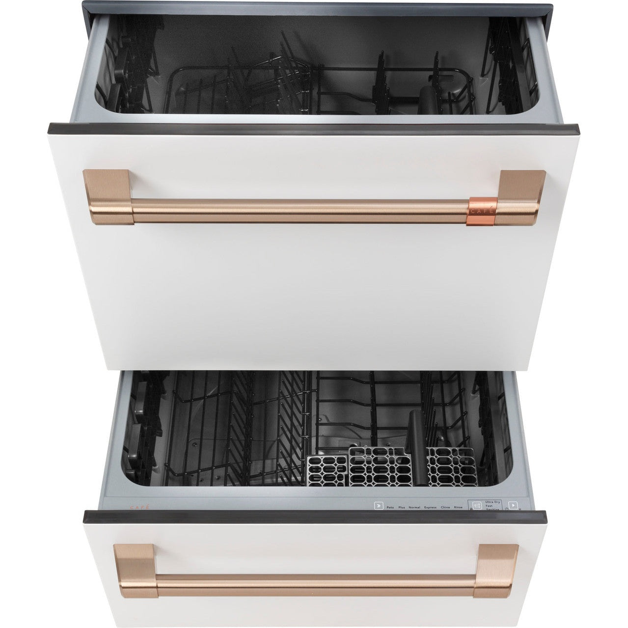 Cafe CDD420P4TW2 24" Double Drawer Dishwasher in Matte White