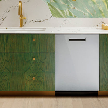 Cafe CDP888M5VS5 24" CustomFit Smart Built-In Dishwasher in Platinum Glass