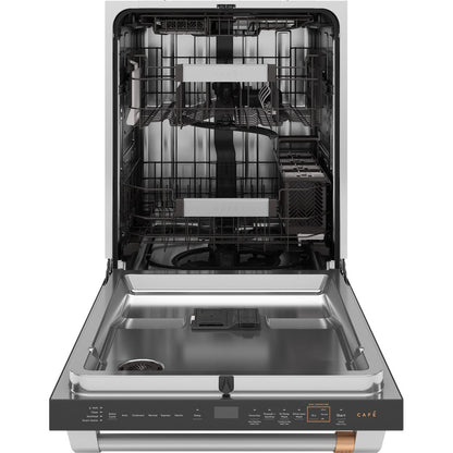 Cafe CDT858P3VD1 24" CustomFit Smart Built-In Dishwasher in Matte Black