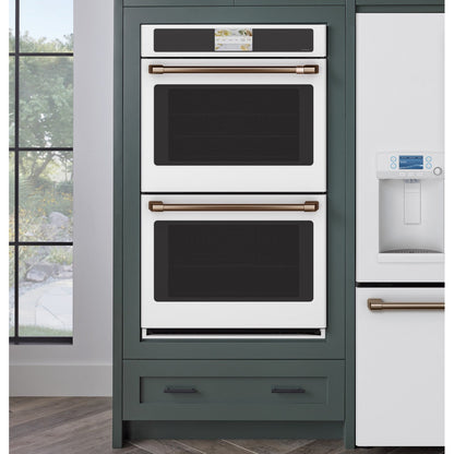 Cafe CTD90DP4NW2 30" Smart Built-In Convection Double Wall Oven