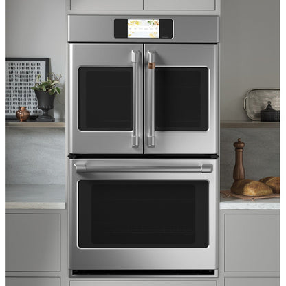 Café CTD90FP2NS1 30" Smart Built-In Convection French-Door Double Wall Oven