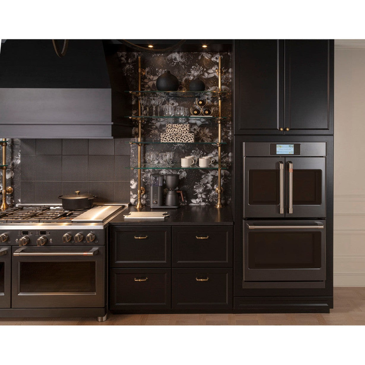 Cafe CTD90FP3ND1 30" Smart Built-In Convection French-Door Double Wall Oven – Matte Black