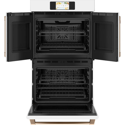 Cafe CTD90FP4NW2 30" Smart Built-In Convection French-Door Double Wall Oven
