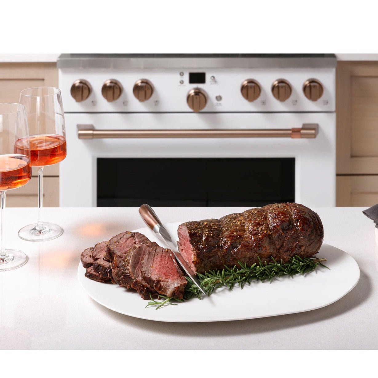 Cafe CGY366P4TW2 36" Smart All-Gas Commercial-Style Range