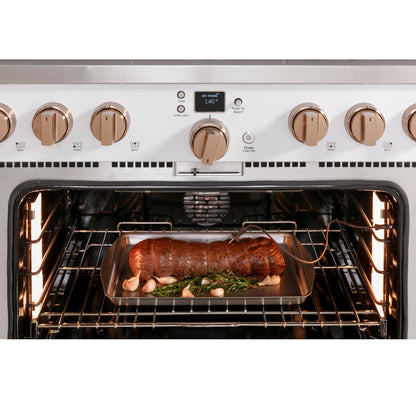 Cafe CGY366P4TW2 36" Smart All-Gas Commercial-Style Range