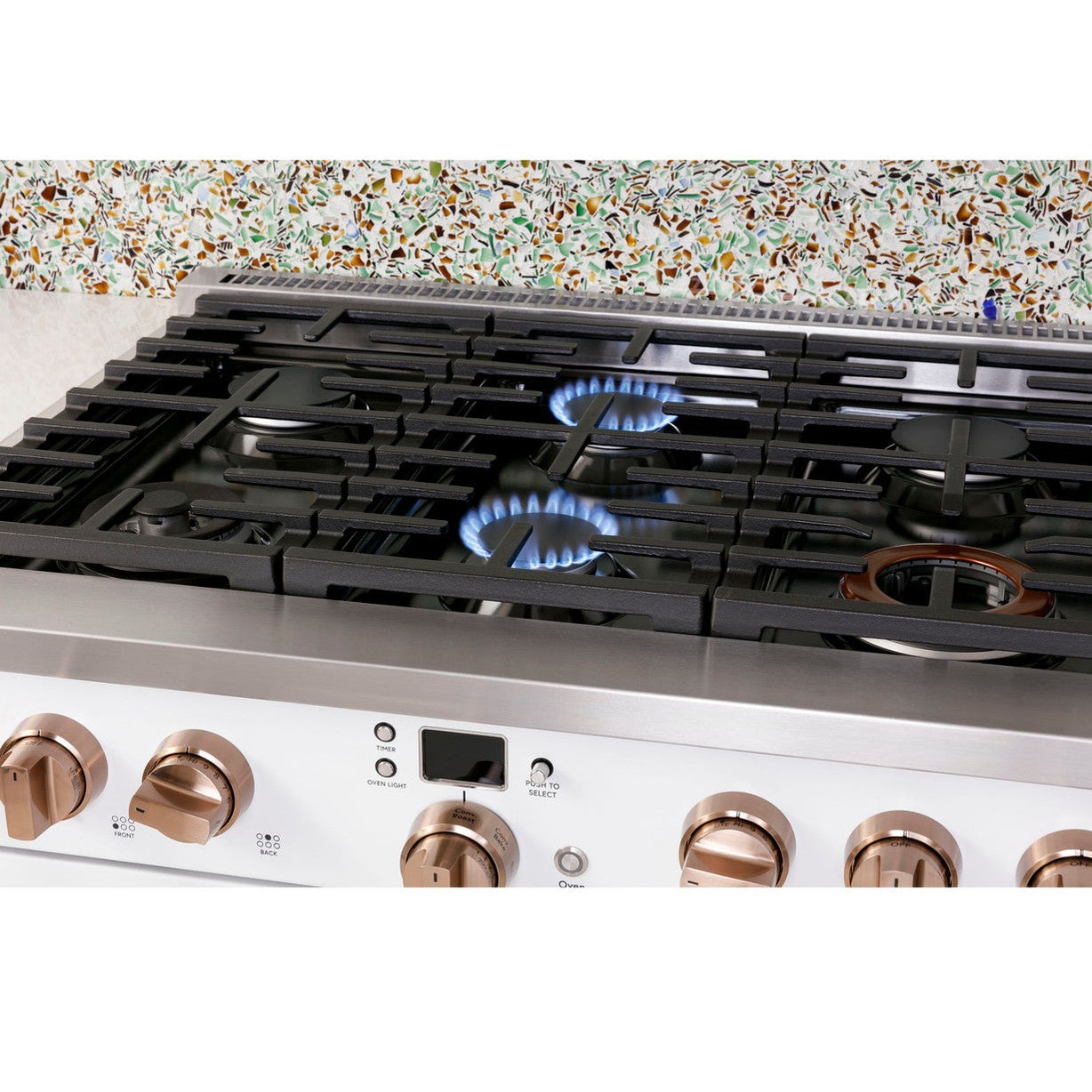 Cafe CGY366P4TW2 36" Smart All-Gas Commercial-Style Range