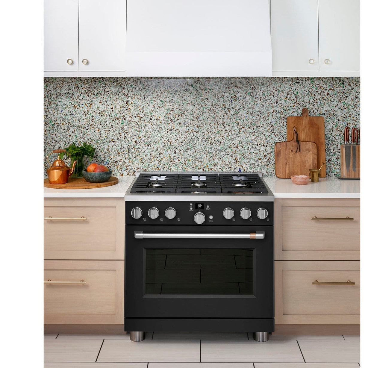 Cafe CGY366P3TD1 36" Smart All-Gas Commercial-Style Range