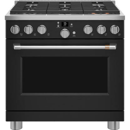 Cafe CGY366P3TD1 36" Smart All-Gas Commercial-Style Range