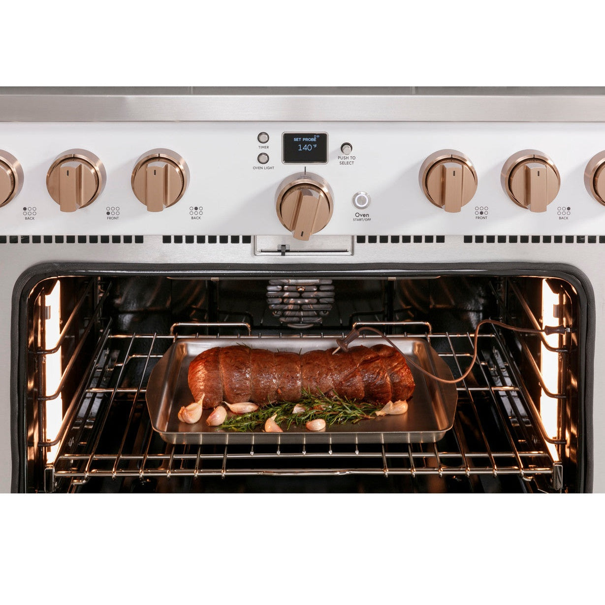 Cafe C2Y366P4TW2 36" Smart Dual-Fuel Commercial-Style Range