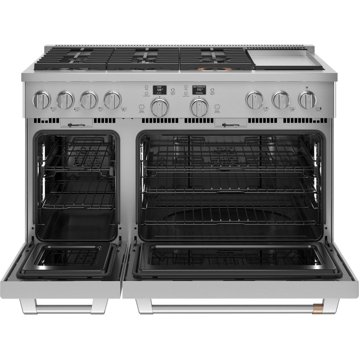 Cafe C2Y486P2TS1 48" Smart Dual Fuel Commercial-Style Range