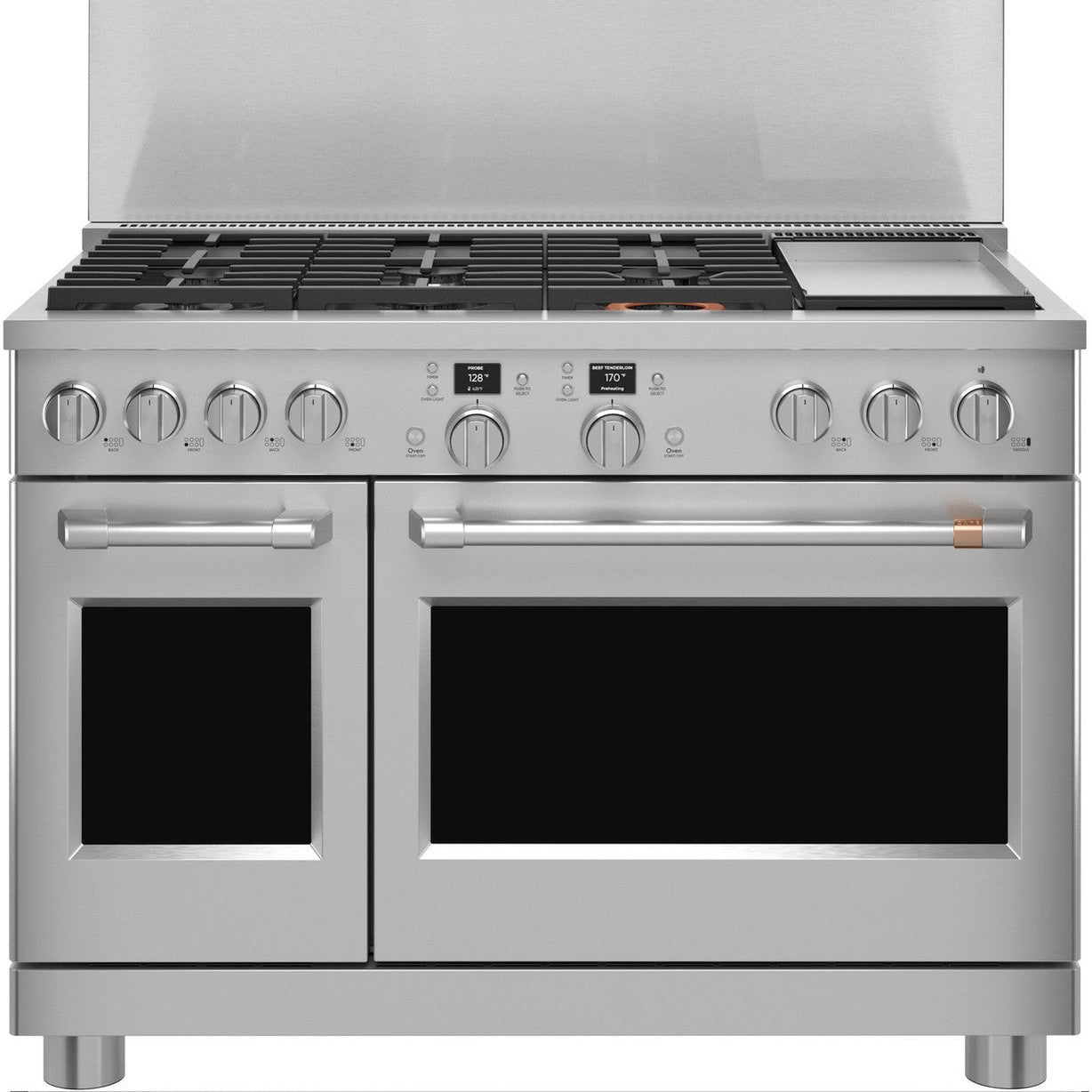 Cafe C2Y486P2TS1 48" Smart Dual Fuel Commercial-Style Range