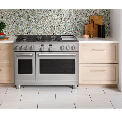 Cafe C2Y486P2TS1 48" Smart Dual Fuel Commercial-Style Range