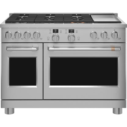 Cafe C2Y486P2TS1 48" Smart Dual Fuel Commercial-Style Range