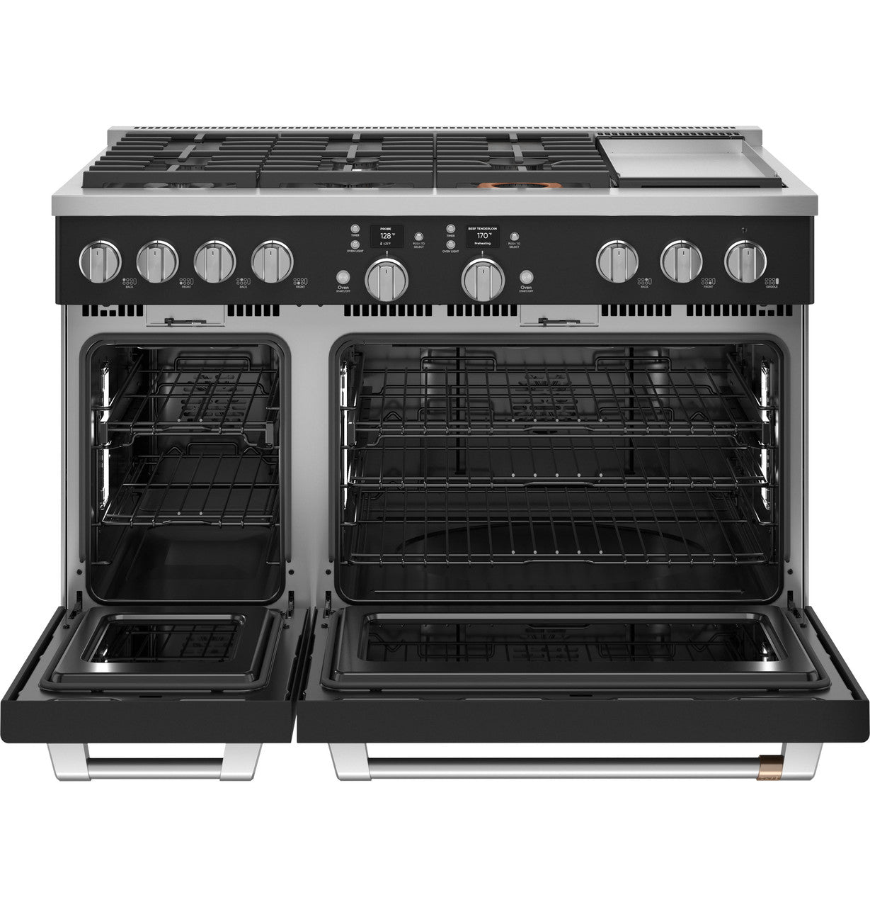 Cafe C2Y486P3TD1 48" Smart Dual Fuel Commercial-Style Range