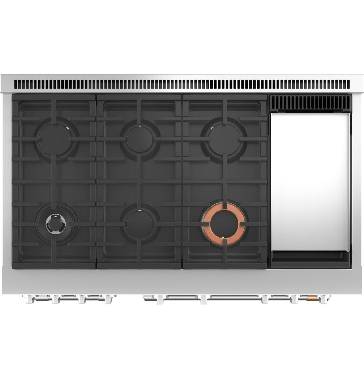 Cafe C2Y486P3TD1 48" Smart Dual Fuel Commercial-Style Range