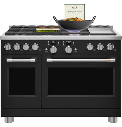 Cafe C2Y486P3TD1 48" Smart Dual Fuel Commercial-Style Range