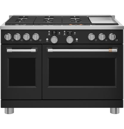 Cafe C2Y486P3TD1 48" Smart Dual Fuel Commercial-Style Range
