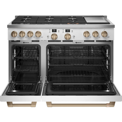 Cafe C2Y486P4TW2 48" Smart Dual Fuel Commercial-Style Range