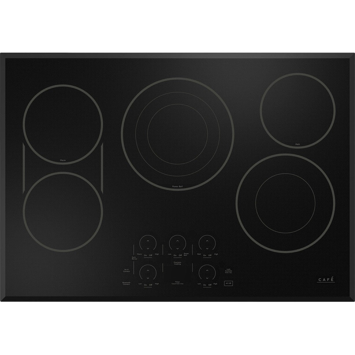Café CEP90301TBB 30" Touch-Control Electric Cooktop – Black