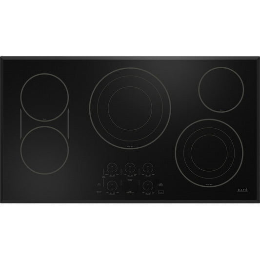 Cafe CEP90361TBB 36" Touch-Control Electric Cooktop - Black
