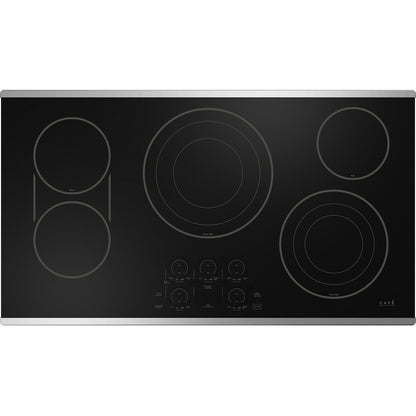 Cafe CEP90362TSS 36" Touch-Control Electric Cooktop - Stainless Steel