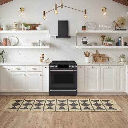 Cafe CES700P3MD1 30" Smart Slide-In Radiant and Convection Range with Warming Drawer