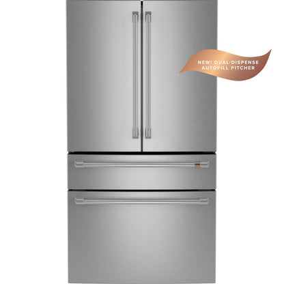 Café CJE23DP2WS1 23.2 Cu. Ft. 4-Door Counter Depth French Door Refrigerator
