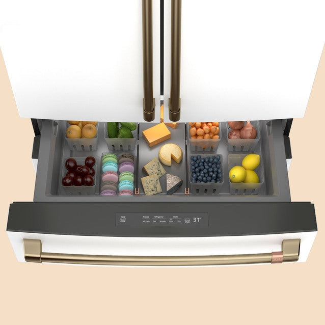 Café CGE29DP4TW2 28.7 Cu. Ft. 4-Door French Door Refrigerator