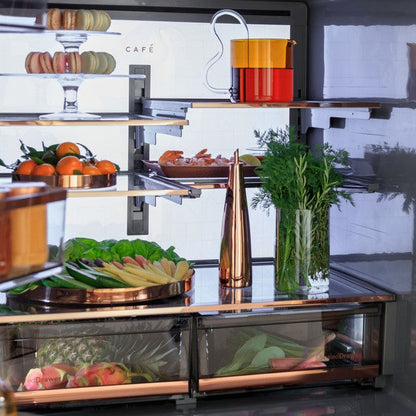 Café CGE29DP4TW2 28.7 Cu. Ft. 4-Door French Door Refrigerator