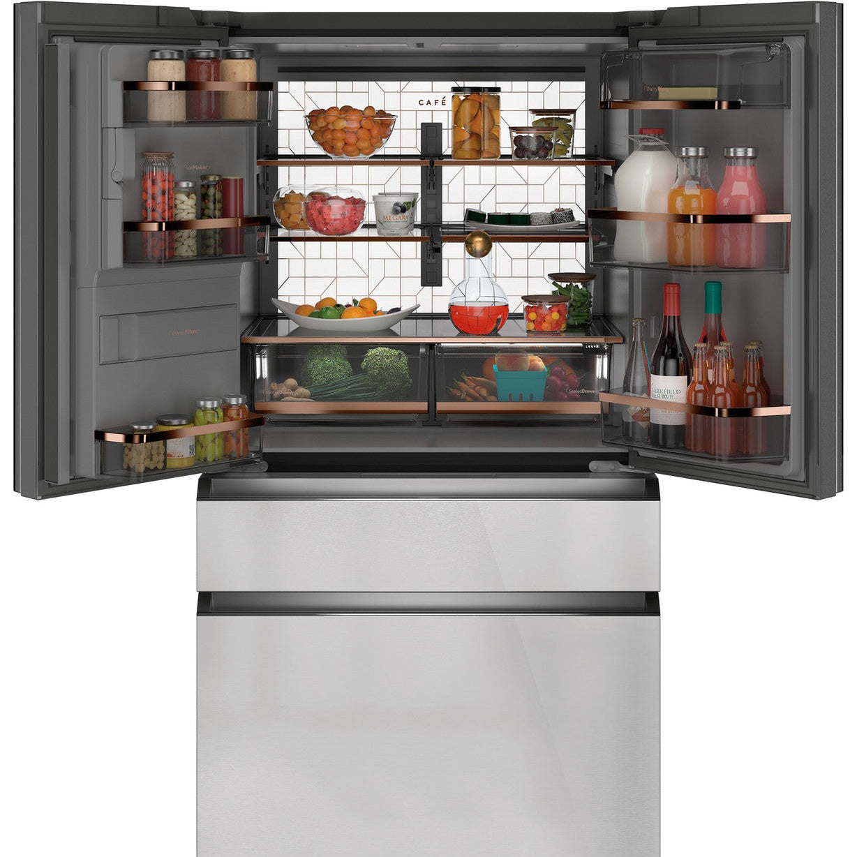 Café CVE28DM5NS5 27.8 Cu. Ft. Smart 4-Door French-Door Refrigerator