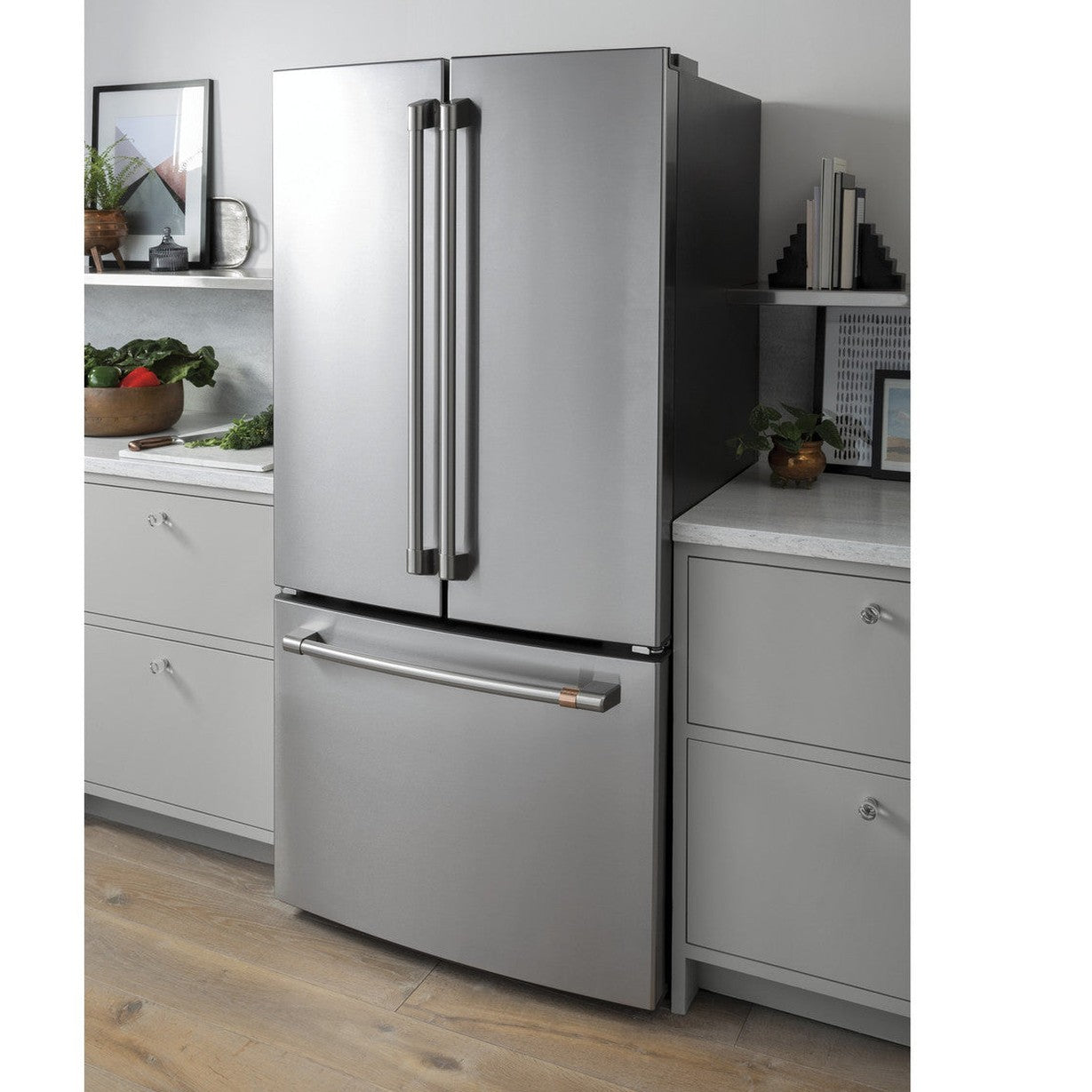 Café CWE19SP2NS1 18.6 Cu. Ft. Smart Counter-Depth French-Door Refrigerator