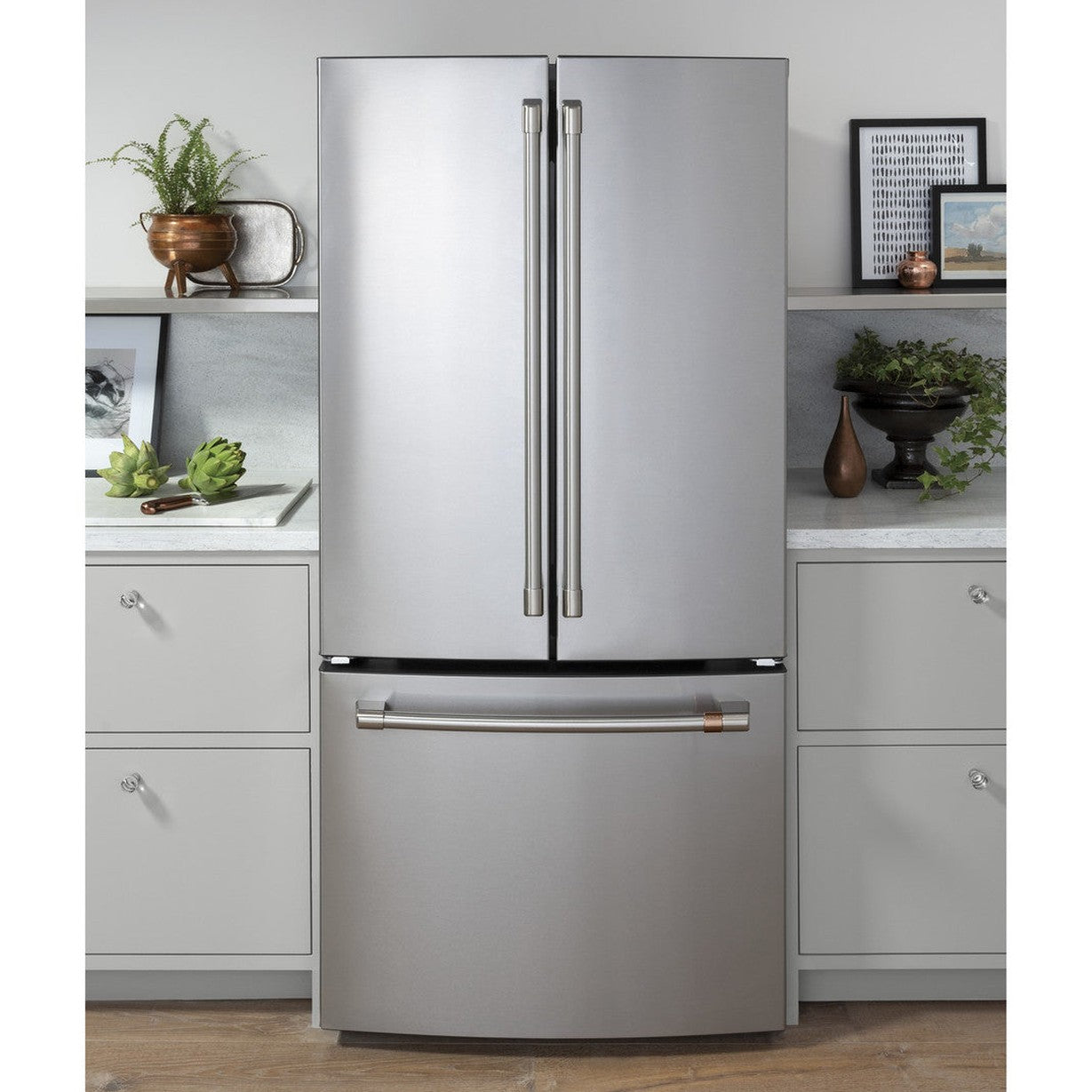 Café CWE19SP2NS1 18.6 Cu. Ft. Smart Counter-Depth French-Door Refrigerator