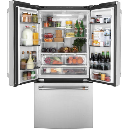 Café CWE19SP2NS1 18.6 Cu. Ft. Smart Counter-Depth French-Door Refrigerator