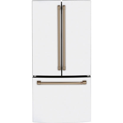 Café CWE19SP4NW2 18.6 Cu. Ft. Smart Counter-Depth French-Door Refrigerator