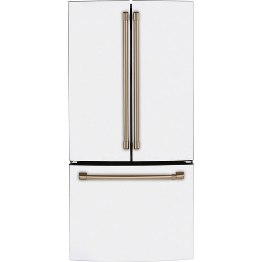Café CWE19SP4NW2 18.6 Cu. Ft. Smart Counter-Depth French-Door Refrigerator