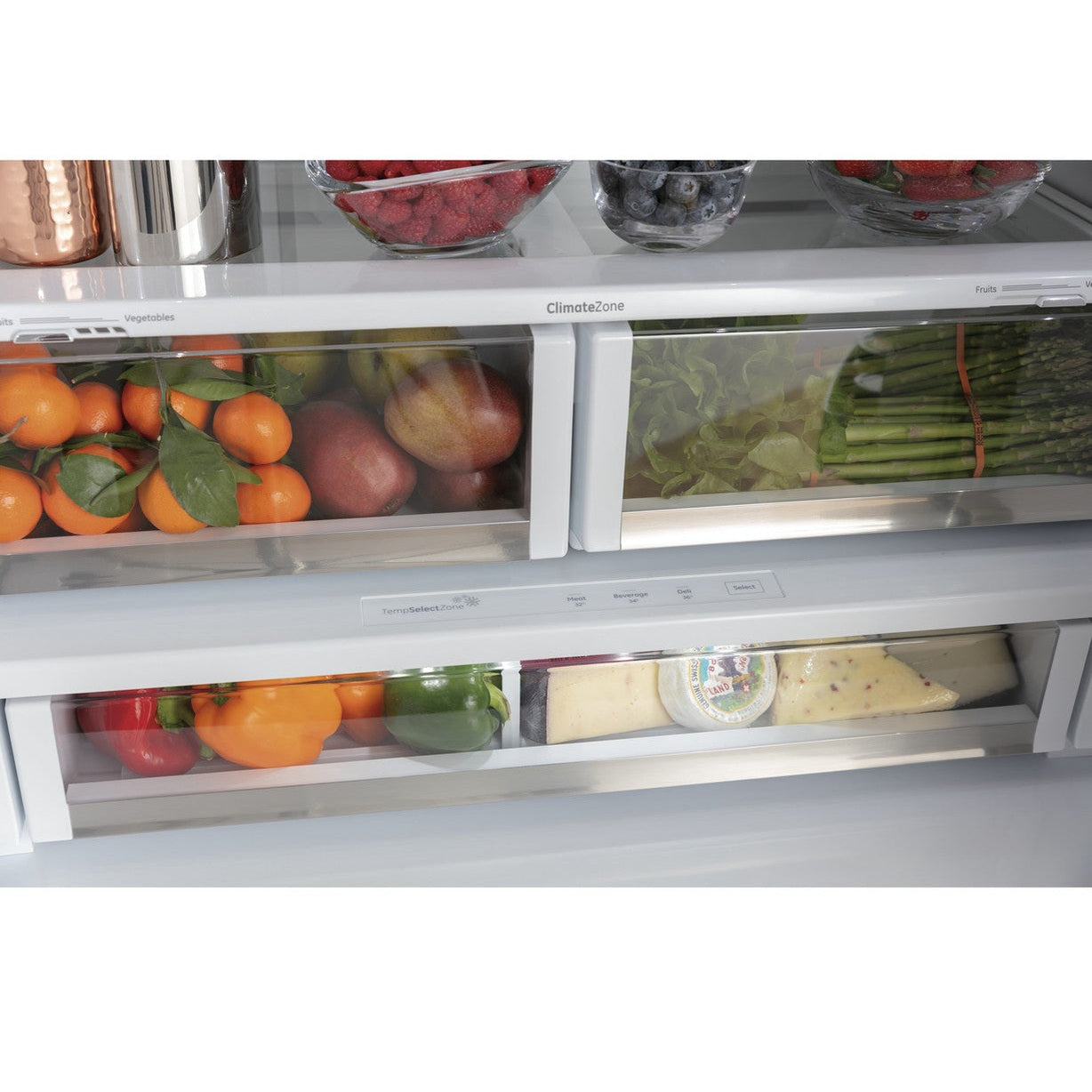 Café CWE23SP2MS1 23.1 Cu. Ft. Smart Counter-Depth French Door Refrigerator