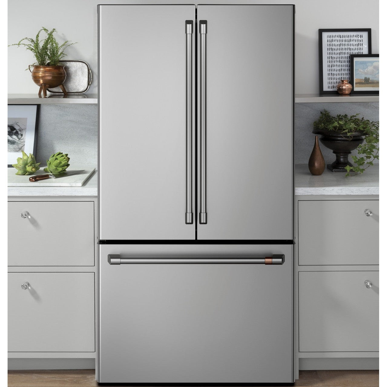 Café CWE23SP2MS1 23.1 Cu. Ft. Smart Counter-Depth French Door Refrigerator
